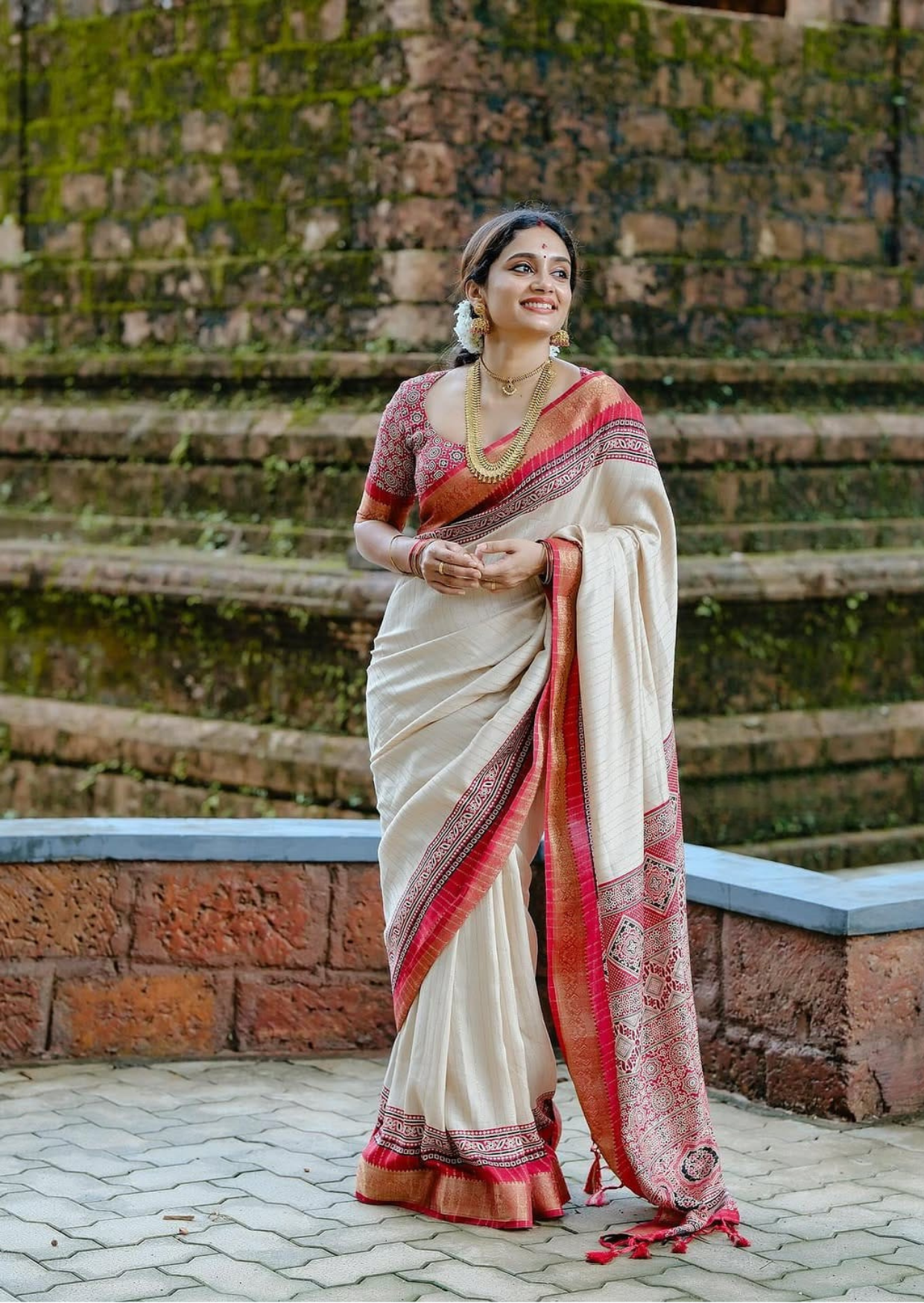 Arya Heritage Dola Silk Saree-1