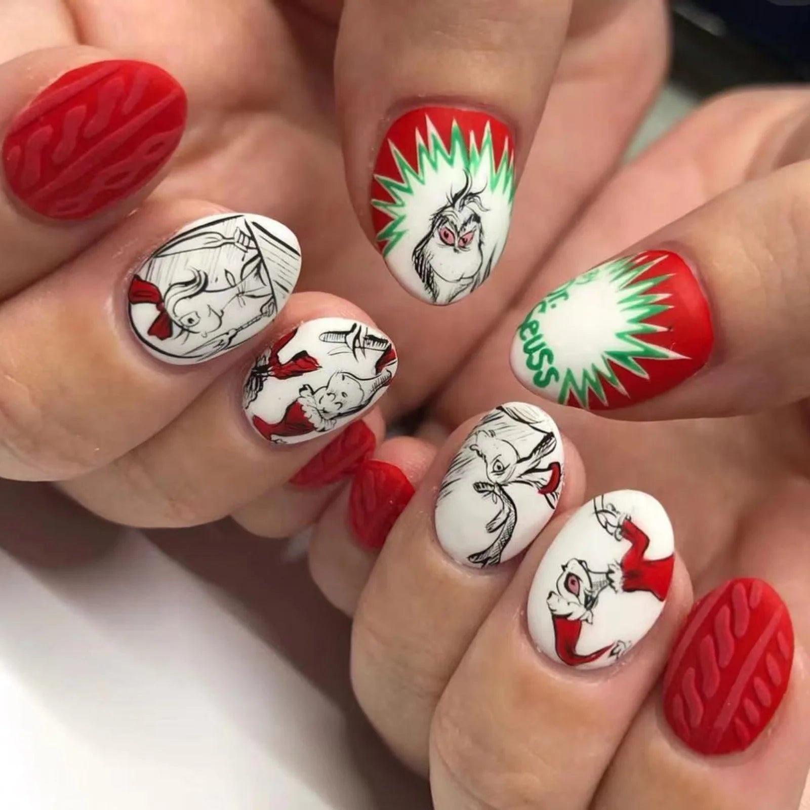 Kawakami Tomie Almond Nails-6