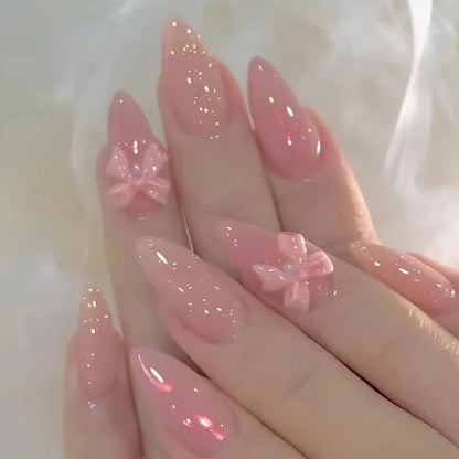 Chic Almond Press-On Nails-56