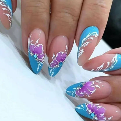Chic Almond Press-On Nails-34