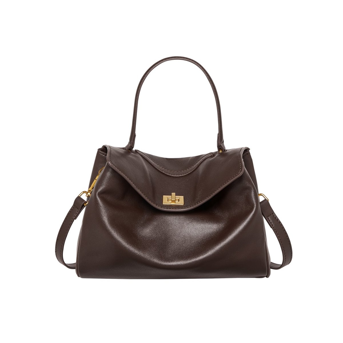 Cloud Leather Satchel Bag-0