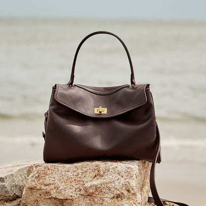 Cloud Leather Satchel Bag-1