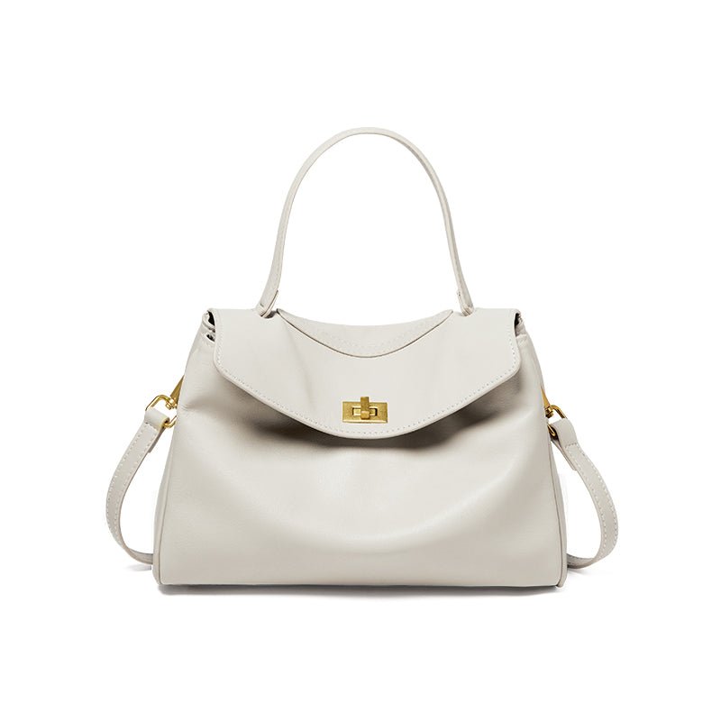Cloud Leather Satchel Bag-5