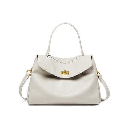 Cloud Leather Satchel Bag-5